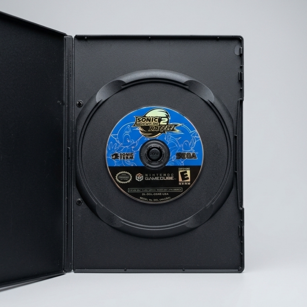 Sonic Adventure 2 Battle - Nintendo GameCube Disc (Blue/Black)